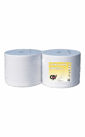 Bobine papier blanc 1500F