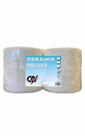 Bobine papier blanc 1000F