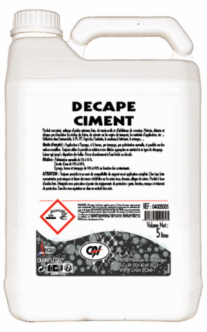 Décapant Ciment