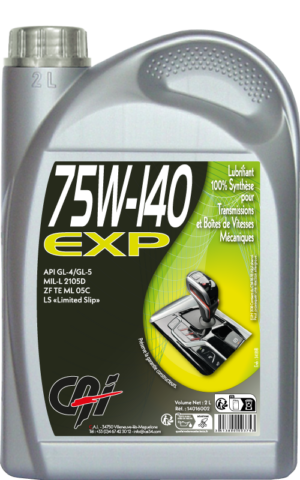 75W-140 EXP Synthèse