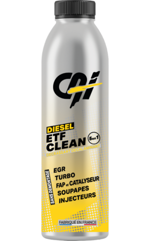 ETF CLEAN Diesel 5 en 1 ( décrassant décalaminant) entretien